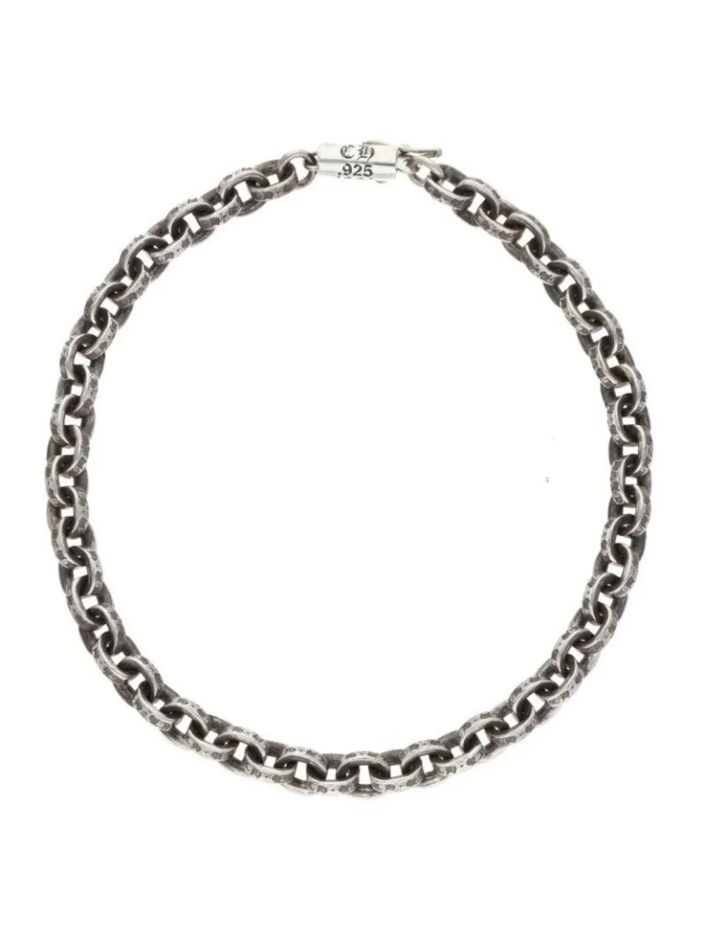 Chrome Hearts Paper Chain Silver Bracelet